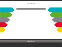 Tablet Screenshot of introns.com
